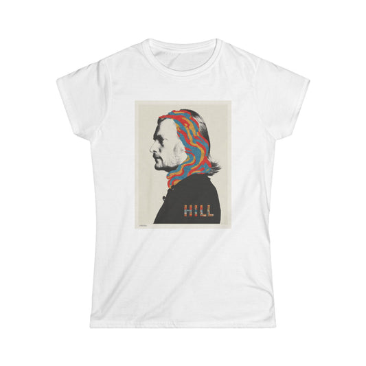 "HILL" Graphic Women's Soft style T-Shirt- Psychedelic Tee